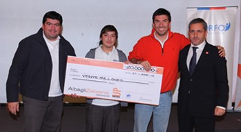 Ganadores concurso Partner UP organizado por Fundación Chile
