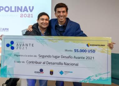 Ganadores desafío innovación abierta AVANTE 2021 organizado por Armada de Chile